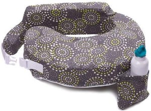 lot 35316 image: Mu Brest Friend Original Nirsing Posture Pillow,Grey & Yellow Fireworks