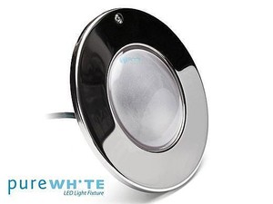lot 35326 image: J&J Electronic Purewhite LED Pool Light,SwimQuip Series 120 V