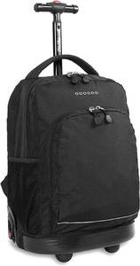 lot 35393 image: Sunny Rolling Backpack for School & Travel,17 inch