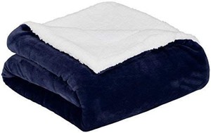 lot 35430 image: Amazonbasics Blanket with Two Pillow Cases