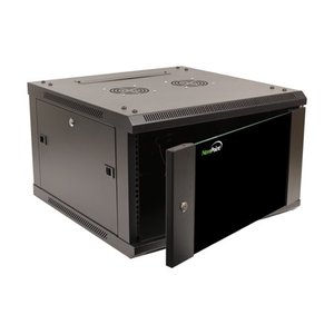 lot 35468 image: NavePoint 6U Wall Mount Network Server 600mm Depth Cabinet Rack Enclosure Glass Door Lock