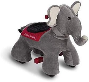 lot 35494 image: Radio Flyer Peanut Electric Ride-On Elephant with Sounds,Grey