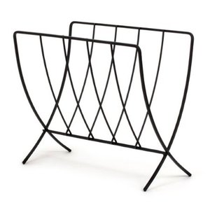 lot 37509 image: Spectrum Diversified 37210 Seville Magazine Rack, Black