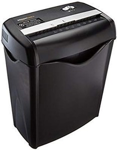 lot 37526 image: AmazonBasics 6-Sheet Cross-Cut Paper and Credit Card Home Office Shredder