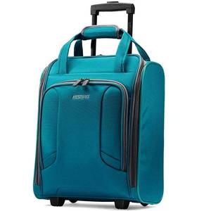 lot 37531 image: American Tourister 4Kix 16.5 Rolling Tote