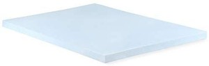 lot 37538 image: Linenspa 3 Inch Gel Infused Memory Foam Mattress Topper - Full Size