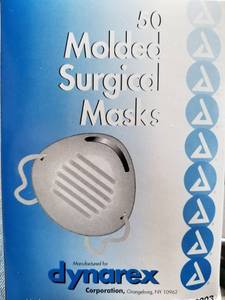 lot 54 image:  Just Added  Molded Face Mask 2203 Surgical face mask, single-use 50 pack