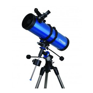 lot 35953 image: Meade Instruments 216006 Polaris Reflector Meade Polaris 130 EQ Reflector Telescope (Blue)