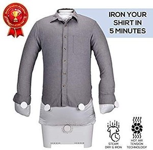 lot 36642 image: Serenelife Slirx45 1400w Shirt Ironing Dummypress For Shirts And Blouses