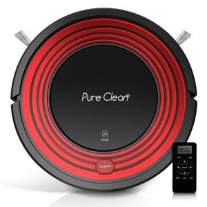 lot 36672 image: Pure Clean PUCRC95 - Smart Robot Vacuum - Automatic Floor Cleaner with Dry Mop, Sweep, Dust & Vacuum Ability