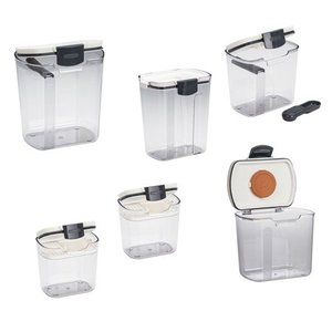 lot 36691 image: Prepworks 6pc Prokeeper Bakers Storage set