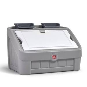 lot 36693 image: Step2 2 n 1 Toybox and Art Lid - Gray