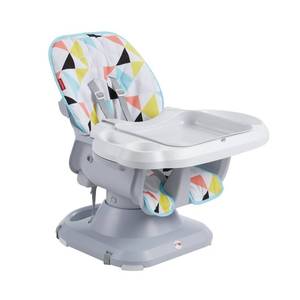lot 36700 image: Fisher-Price SpaceSaver High Chair - Windmill