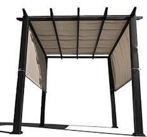 lot 36719 image: 12x16 Pergola Replacement Cover 160GSM Brown