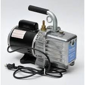 lot 36746 image: Fischer LAV-3220 Laboratory High Vacuum Pump, 2 Stage Rotary Vane, 3 CFM, 12 HP, 220V