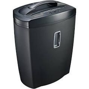lot 36747 image: Strong Document Shredder, Black, Appears Used, Clear Guard Detached