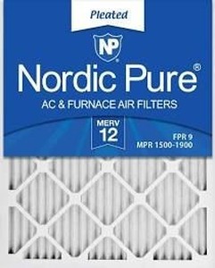 lot 36755 image: Nordic Pure AC & Furnace Air Filters