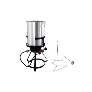 lot 36756 image: Chard 30 Qt. Outdoor Cooker Kit, Dent Damage