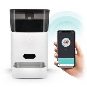 lot 36773 image: Petnet SmartFeeder 2nd Generation White Automatic Pet Feeder, Medium