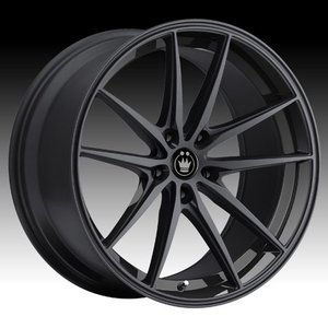 lot 38003 image: Konig OS Oversteer Gloss Black 18x8 5x112 45mm (OS88512455)
