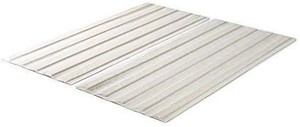 lot 38018 image: Zinus Annemarie Solid Wood Bed Support Slats  Fabric-covered Twin
