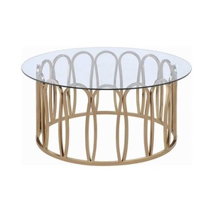 lot 38035 image: Coaster Furniture Hemet Coffee Table Base ONLY