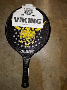 lot 37799 image: Viking Re-ignite Pro Paddle Blackyellow Grip Size 4.25