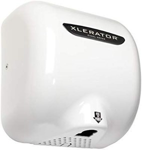lot 30227 image: XLERATOR XL-BW Automatic High Speed Hand Dryer with White Thermoset Plastic Cover and 1.1 Noise Reduction Nozzle, 12.5 A, 110120 V