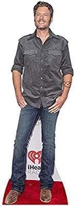 lot 30239 image: Star Cutouts, Blake Shelton Life-Size Cardboard Cutout Standee