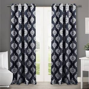 lot 30248 image: Amalgamated Textiles USA Medallion Curtain Panels