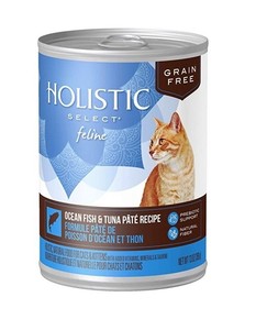 lot 39418 image: Eagle Pack & Holistic Holistic Select Natural Wet Grain Free Canned Cat Food Ocean Fish & Tuna P�t�