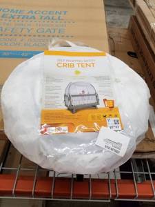 lot 39419 image: Nahbou Baby Crib Tent - Crib Canopy Net Cover Crib Tent To Keep Baby From Cli...