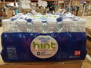 lot 39421 image: Hint Water & Hint Kick Sampler Pack 24 Sampler Pack