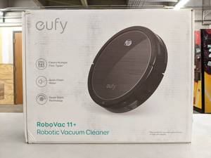 lot 36196 image: eufy Robot Vac 11 Robotic Vacuum Cleaner Model T2104