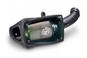 lot 36197 image: S&B Filters 75-5104D Cold Air Intake for 2011-2016 Ford Powerstroke 6.7L (Dry Extendable Filter)