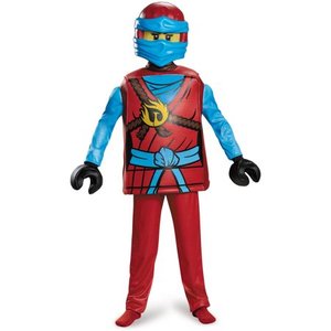 lot 36221 image: Lego Ninjagq Masters Of Spinjitzu Costume Size M (7-8)