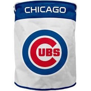 lot 36347 image: Chicago Cubs Mlb Canvas Laundry Bag - Royal Blue