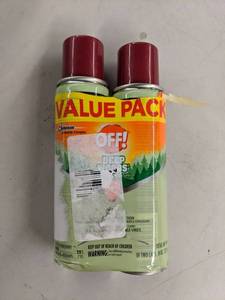 lot 36418 image: OFF Deep Woods Insect Repellent VIII Dry, 4 oz (2 ct)