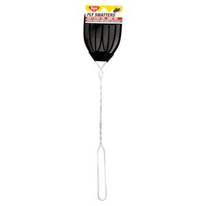 lot 36423 image: Enoz Fly Swatter Wire Handled Plastic Fly Swatter Assorted Colors 2 Ct