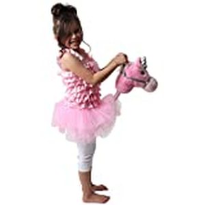lot 36427 image: Pink Plush 30 Toy Stick Unicorn