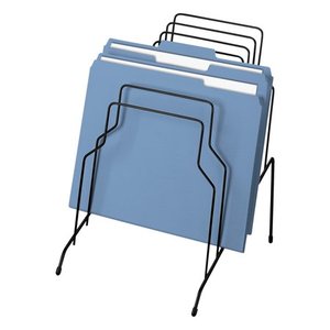 lot 36436 image: Fellowes Wire Step File, 8 Sections, Letter to Legal Size Files, 10.13 x 12.13 x 11.19, Black