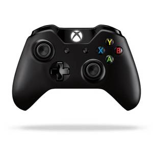 lot 36469 image: Xbox One Wireless Controller Black, Includes Two AA Batteries
