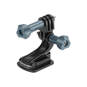 lot 36497 image: USA Gear Flat Adhesive Mount for Action and Compact Cameras with Universal J Hook, Tripod Screw and Right Angle Adapter - Works with GoPro, Sony, Ricoh, Drift and More