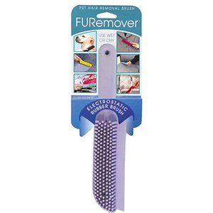 lot 42507 image: Evriholder Regular Size FURemover Pet Hair Removal Brush, Green 180I-FR