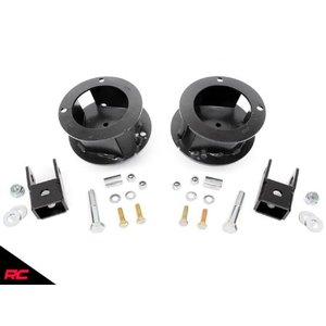 lot 43642 image: Rough Country 377 2.5 Leveling Kit No Shocks fits 2014-2020 Ram Truck 2500 3500 4WD
