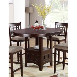 lot 43657 image: Poundex Dining Tables, Brown