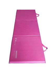 lot 43665 image: ZA Athletic Gymnastics Mat - Pink 6ft x 2ft x 2 inches