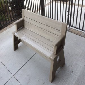 lot 43715 image: Premiere Products 5RCATST Sierra Timber Convert a Bench