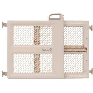 lot 43727 image: Safety 1st Pressure Mount Lift, Lock and Swing Gate, Fits Spaces between 28 and 42 Wide