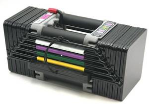 lot 43736 image: PowerBlock Elite 5-50lb Single Dumbell